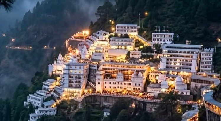 🛕vaishno devi and  Katra Tour Package – 4 Nights / 5 Days (3-Star Hotels with Breakfast)